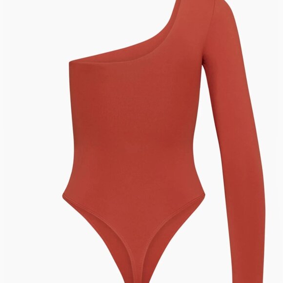 ARITZIA BABATON Contour Sahal Bodysuit XS Corsa Red BNWT! - Picture 2 of 7